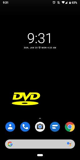 Bouncing DVD Screensaver Live Wallpaper screenshot 4