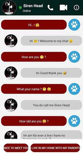 Siren head calling game Simulator screenshot 3