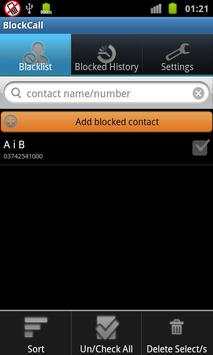 Call Blocker  screenshot 3