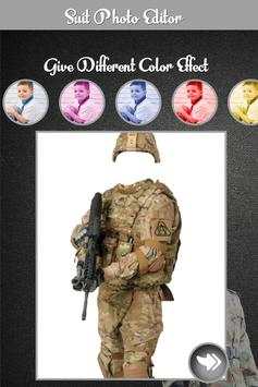 Army Suit Photo Montage screenshot 4