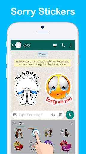 Sorry Sticker For Whatsapp screenshot 2