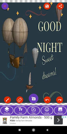 Good Night: Greetings, GIF Wishes, Text SMS Quotes screenshot 3