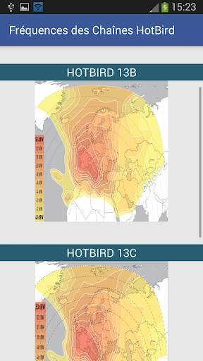 Fréquences des canaux HotBird स्क्रीनशॉट 8