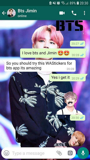 WAStickerApps -BTS kpop Stickers for Whatsapp screenshot 5