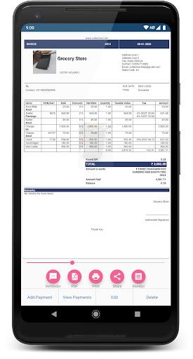 Easy Invoice Maker screenshot 3