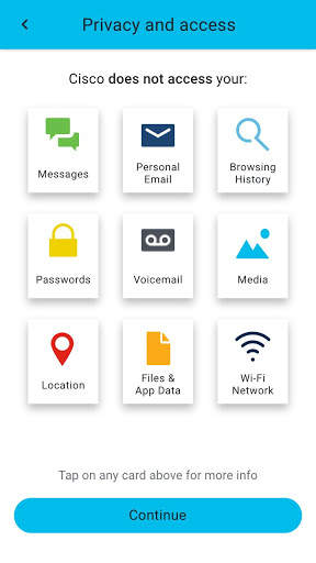 Cisco eStore Mobile Setup screenshot 3