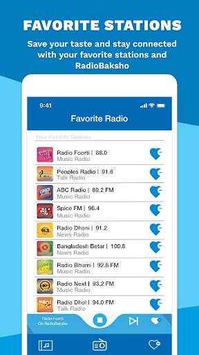 RadioBaksho: Bangla Radio, Music, Listen Free screenshot 6