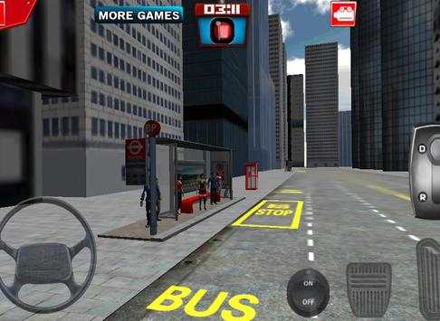 London bus kota mengemudi 3D screenshot 9