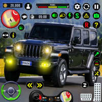 4x4 Mountain Jeep Driving Game logo