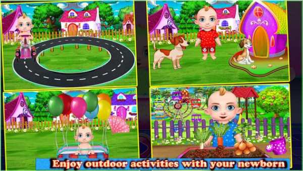 Sweet Baby Girl Cleaning Baby Care Game screenshot 2