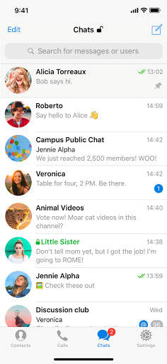Telegram Messenger - Free Chat And Free Call screenshot 1