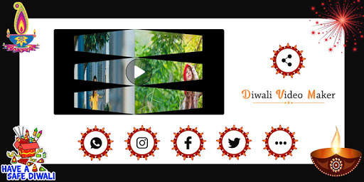 Happy Diwali Video Maker 2020 - Diwali Movie Maker 7 تصوير الشاشة