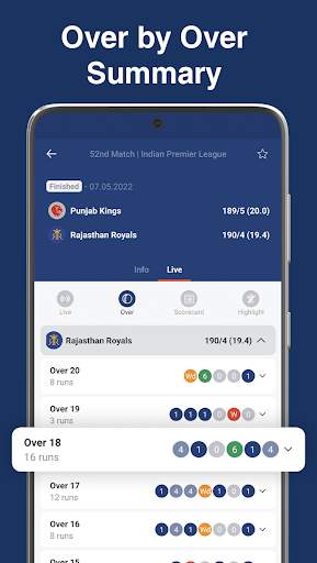 WicketScore Live Cricket Score screenshot 6