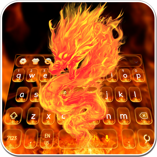 Fiery Dragon Keyboard Theme icon
