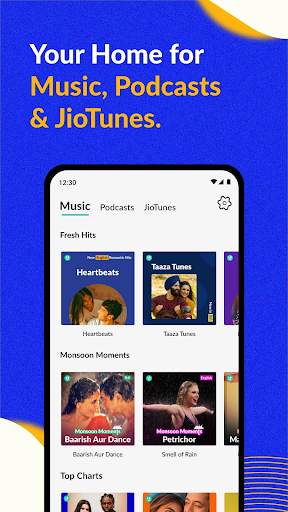JioSaavn - Music & Podcasts screenshot 1
