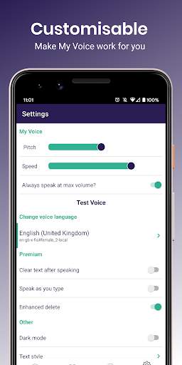 My Voice Text To Speech (TTS) screenshot 5