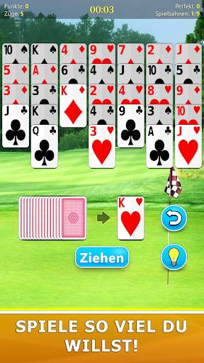 Golf Solitär Kartenspiel screenshot 7