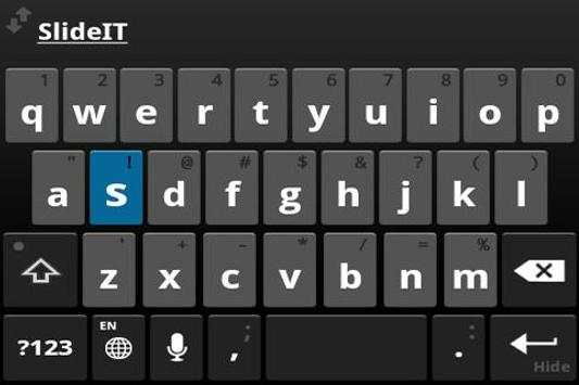 SlideIT IceCreamSandwich Skin 4 تصوير الشاشة