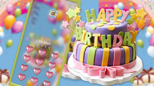 Happy Birthday Launcher Theme screenshot 5