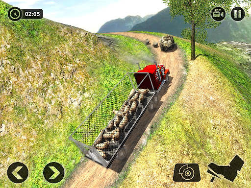 Farm Animal Truck Driver Game screenshot 7