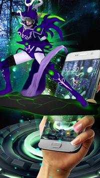3D Warrior Hot Girl 3D Theme 1 تصوير الشاشة