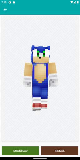 Soni Skins for Minecraft screenshot 3