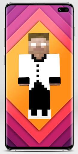 Herobrine Skin for Minecraft screenshot 4