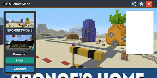Bikini Bottom Minecraft Map screenshot 2