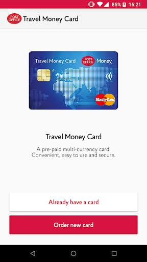 Post Office Travel Money Card screenshot 2