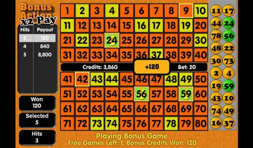Keno - Tornado Games Style screenshot 4