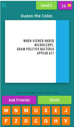 Microbiology quiz; plate reading app. screenshot 8