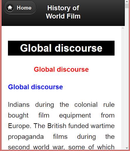 Introduction to World Film screenshot 13