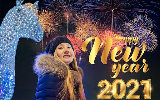 New Year 2021 Photo Editor and Frames screenshot 3