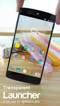 Transparent Launcher screenshot 1
