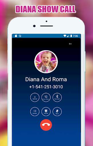 Funny Diana Call And Chat Simulator स्क्रीनशॉट 4