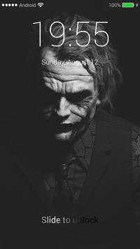 Joker Lock Screen screenshot 1
