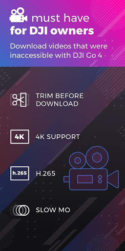 Sync for DJI: Go Mobile First (4K, H265, Panorama) screenshot 2