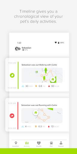 Whistle: Smart Pet Tracker screenshot 3