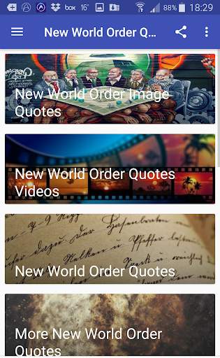 New World Order Quotes screenshot 5