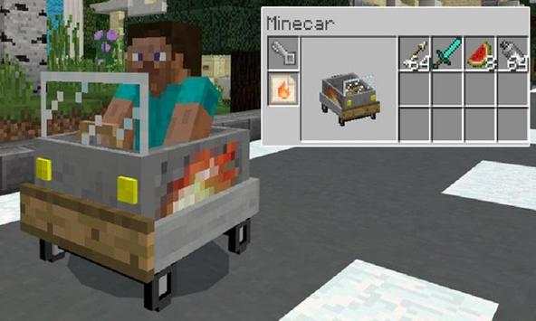 Mod Vanilla Vehicles MCPE screenshot 2