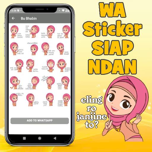WA StickerApp Siap Ndan Animas screenshot 3