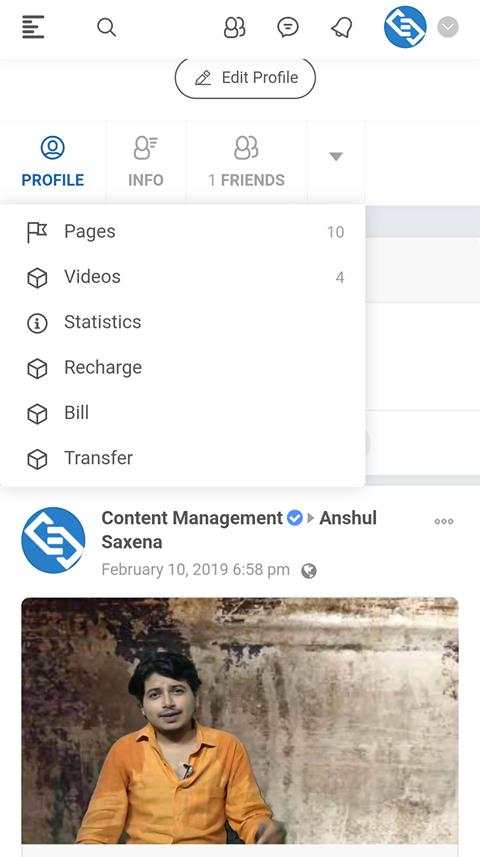 Hybong: Indian Social Media Network screenshot 7