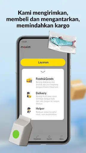 maxim - ojek, transportasi screenshot 4