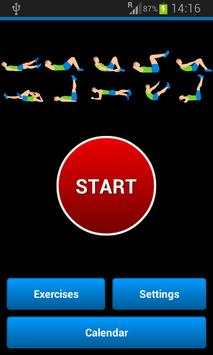 10 Daily Abs Exercises screenshot 1
