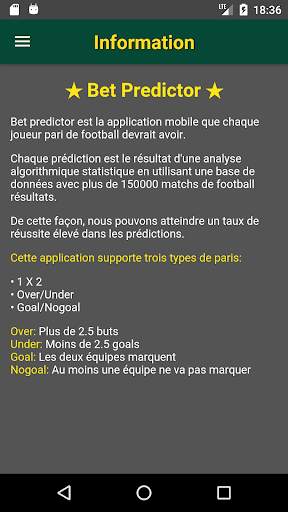 Bet Predictor - Conseils de paris screenshot 6