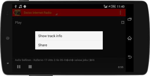 Opera MUSIC Radio screenshot 7