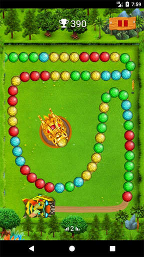 ZuHo Marble Shooting Game in Jungle screenshot 5