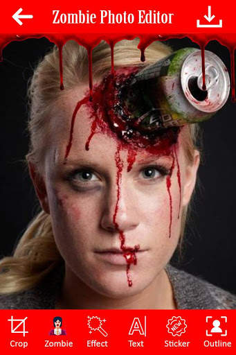 Zombie photo editor screenshot 2