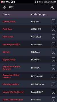 Cheats for GTA 5 (Xbox, PS, PC) - All GTA 5 Cheats screenshot 2