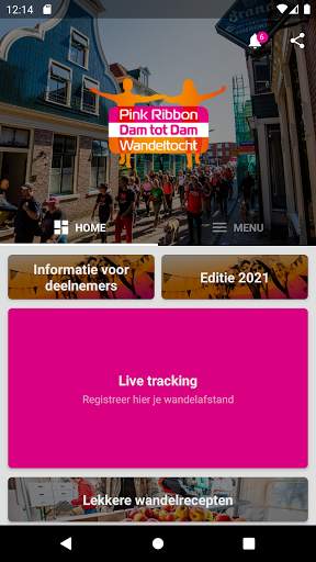 Dam tot Dam Wandeltocht screenshot 1